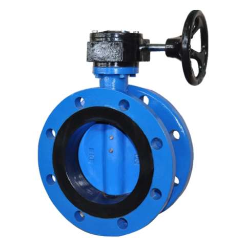 AWWA C504 Double Flanged Butterfly Valve | Kepcouae